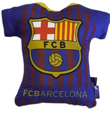 TEJIDOS EL MUNDO COJIN Camiseta - 40x30 cm., F.C. Barcelona