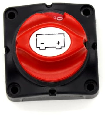 PAMINGONO 600A Autobatterie Trennschalter Blackout Ap3048 Einfach zu installierender Batterieisolator Cut Off