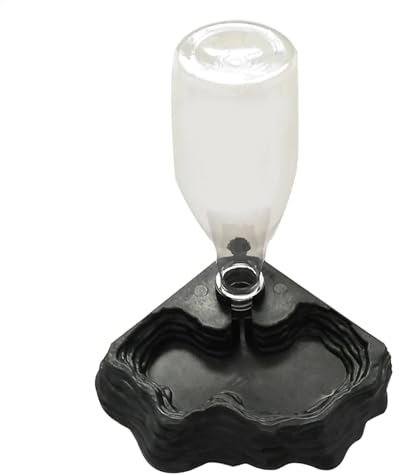 Celuicion Schildkröten Wasserschale - Wasserspender für Reptilien - Wassertränke Trinkschale für u.a. Schildkröte Gecko Schlange