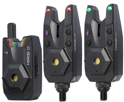Set di allarme per pesca alla carpa, impermeabile, indicatore di morso alla carpa, attrezzatura da pesca (FBA-S7-2)