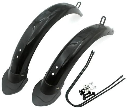 Fahrradzubehör für Männer Fahrrad-Schutzbleche, Faltrad-Schutzblech, 14-Zoll-Elektrofahrrad, Aluminiumlegierung, Halterung, Schutzblech, PP-Schutz vor Regen, All-Inclusive-Mountainbike-Schutzbleche