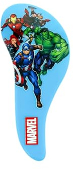 MARVEL - Spazzola per capelli districante formato Mini - Avengers - Tutti i tipi di capelli - Prodotto ufficiale Disney/Marvel
