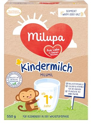 Milupa Milumil Kindermilch 1+ – 5x550g – Ab 1 Jahr – Für Kleinkinder