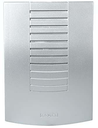 Hochwertige elektromechanische kabelgebundene Türklingel, einfach und schnell zu installieren, modernes Design, exquisit, zuverlässig, Zwei-Ton 230V Silber DNS-911 / N-SRB Sundi Zamel