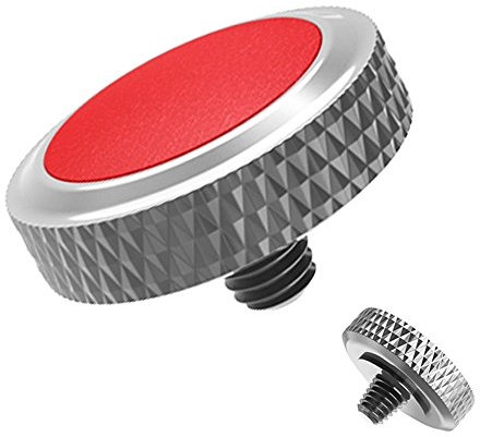 JJC Auslöseknopf für Fuji Soft Release Button für Fujifilm X Half X100VI X100V X-T5 X-T4 X-T3 X-T30II X-E5 X-E4 X-E2S X-E3 X-PRO1 X-PRO2 X-T2 X-T10 X-T20 X100 X100S X100T für Sony RX1R II RX10 IV III