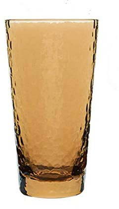 Verre à whisky en cristal sans plomb Ambre Marron Verre à whisky Vintage en relief Romantique Eau Boisson Verrerie