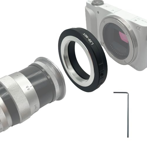 L39-NEX objektivadapter adapterring, för L 39/L39/M39-objektiv kompatibel med E-Mount kamera, NEX-3, NEX-C3, NEX-F3, NEX-3N, NEX-5, NEX-5N, a3000, a3500, a500, a7, a7RL39-NEX Linsadapter