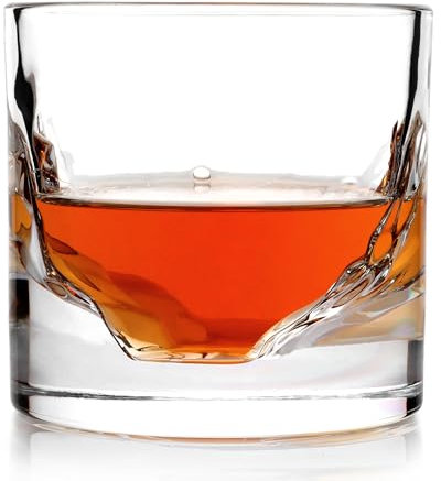 LIITON Grand Canyon Vasos de Whiskey Set de 2, 280ml Clear