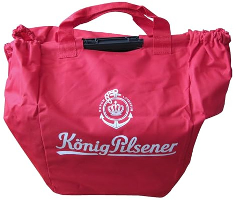 Brauerei König Pilsener - Einkaufstasche - Einkaufswagentasche - 40 x 34,5 x 25 cm