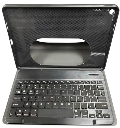 Tastaturhülle Für Google Pixel Tablet 11 2023, Abnehmbare Drahtlose Tastatur Mit PU-Leder Schutzhülle