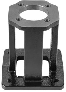 Perfeclan Log Splitter Hydraulic Pump Mount Cast Iron Bracket Replace for 5-7HP Engines Repair Parts Utility High Performance
