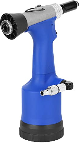 Riveter Pneumatique KP-708X Puissant avec une Forte Tension pour un Rivetage Efficace | Gun à Rivet Hydraulique pour les Rivets en Aluminium, en Fer, Acier Inoxydable | Tailles Polyvalentes de 2,4 à