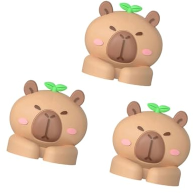 3Pcs Cartoon Animal Cable Holder Clip Adhesive Management Clip Charging Cord Wire Organiser Clips for Home Office Organiser Desk
