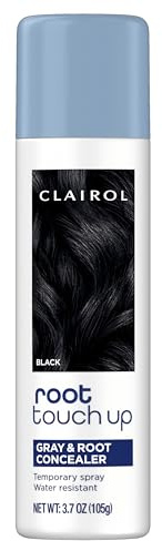 Clairol Root Touch-Up Temporary Hair Coloring Spray, Black Hair Color, Pack of 1