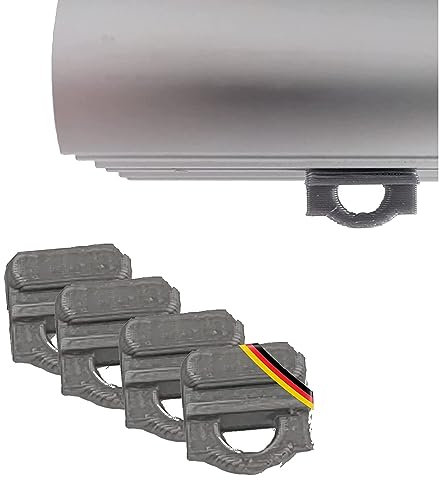 ULROAD 5x Ösen Gleiter Gardienen Haken Ersatzteil passend für IKEA Kvartal Laufleiste Set Replica Ersatzteile Führungsschiene Schienensysten KVARTAL Ersatzteile Zubehör Gardinenschiene Öse