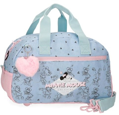 Disney American Darling Equipaje- Bolsa de Mensajero, Niñas, Azul