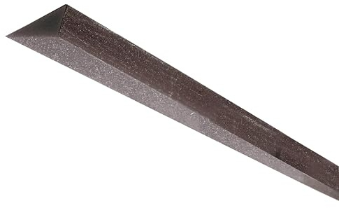 Decket Kehldichtstreifen für Dachkehle, 50 Stück Streifen | selbstklebend & UV-beständig; für Übergänge Dachkehle/Dachziegel; gegen Wasser; Schmutz & Insekten; Grafit