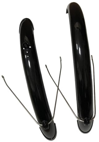 Perfeclan Faltrad-Schutzbleche vorne und hinten 20 Zoll 46 mm Breite Praktische Teenager-Fahrräder Ersatz Robuste Schmutzfänger Fahrrad-Schmutzfänger