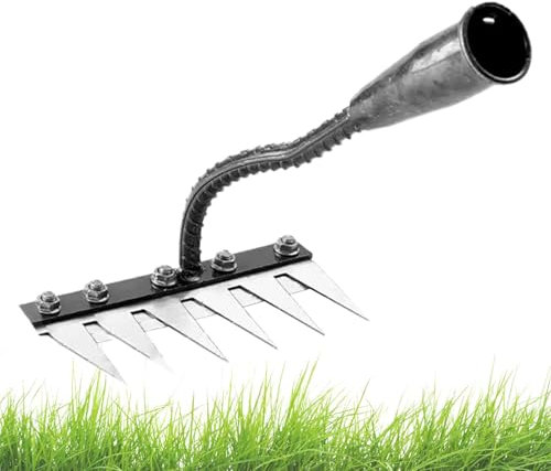 Rateau Jardin, Outillage De Jardin, Rateau De Désherbage Outils Jardinage, Râteau en Fer pour Jardinage Et Désherbage, Râteau pour Déchaume, Râteau pour Jardinage, Râteau Robuste