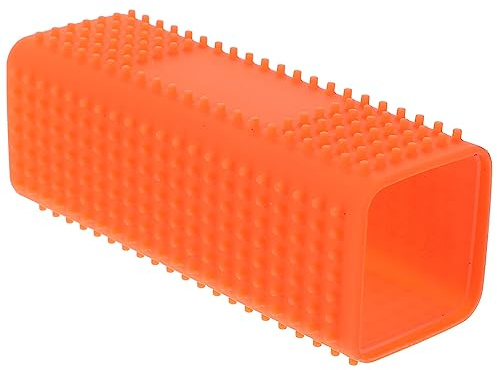 TOYANDONA Silikon Tierhaarentferner Bürste Hohldesign Sofareiniger Für Katzen Und Hundehaar Haushalt Und Haustierpflege Orange