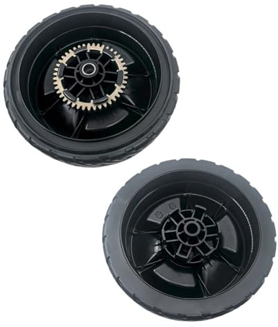 Gettimore Ruote per tosaerba da 20,3 cm e kit di trasmissione per Honda HRN216 VKA VKAA VLA VLAA VYA VYAA modelli compatibili con 44710-VR8-N00ZA 42710-VR8-N00ZA 42661-VE2-800 42672-VE2-800