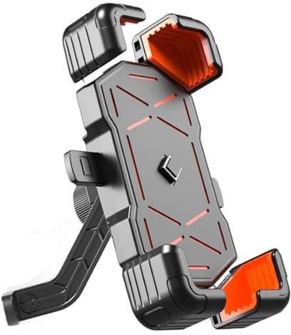 WFLCFR Motorcycle Phone Holder for BMW Concept CE02 2021, 360° Rotatable Adjustable Motorbike Phone Mount Handlebar Cell Holder,Rearviewmirrorstyle-A