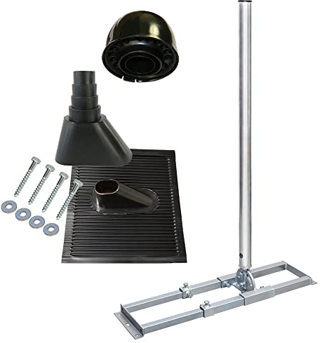 Premium X Profi X100-48K SAT Dach-Sparren-Halter mit Kabeldurchführung für Satelliten-Antenne Satellitenschüssel | Komplett Set für die Dachinstallation