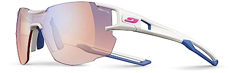 Julbo Sonnenbrille - AEROLITE - Damen - Weiß/Blau - Selbsttönend 1 <> 3