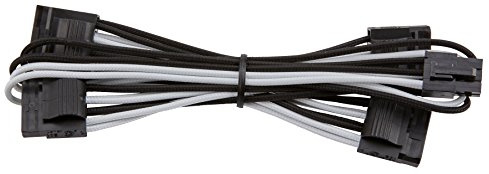 Corsair CP-8920198 Interne 0.75m Noir, Gris câble électrique - cables électriques (Femelle/Femelle, Droit, Droit, Noir, Gris, RMi series, RMx series, SF Series, Corsair Type 4 PSU)