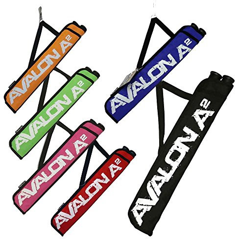 AVALON A² - Seitenköcher mit 2 Pfeilröhren | rot