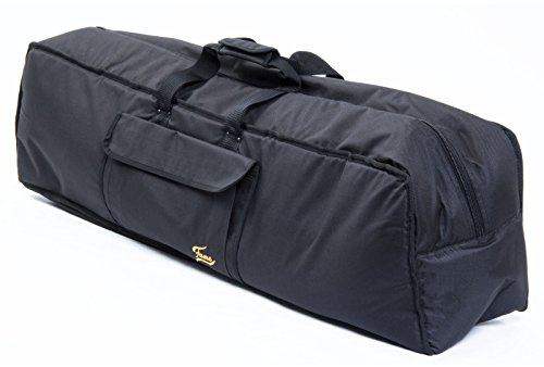 Wasserabweisende Hardware Bag, 120x25x30 cm, Reißfest, Gepolstert, Genietete Haltegriffe, 2 Außentaschen, Robuste Nylon-Tasche, Sicherer Transport von Equipment, Schwarz