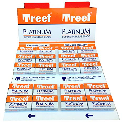 200 Treet Platinum Rasierklingen