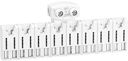 Schneider Electric - Resi9 XE - répartiteur système embrochable - 8 modules - avec connecteur - R9EXHC08