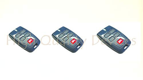 3x BFT Mitto B RCB04 R1 ORIGINALE TELECOMMANDE (4 Canaux) 433,92Mhz Code Roulant