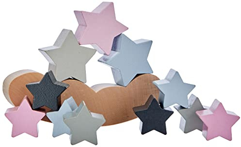 Selecta Sternenhimmel, Bellybutton, Stapelspielzeug aus Holz, 12 Teile