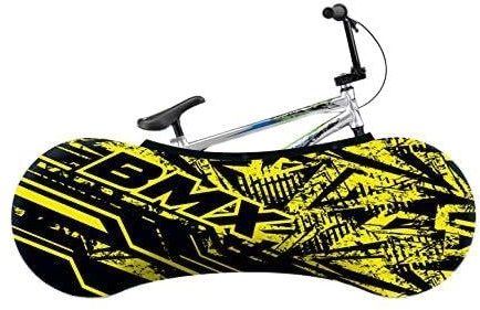 Velo Sock Bike Cover for Indoor Storage and Transportation, Dirt Proof Stretchy Fabric, Protection Travel Cover for BMX Bicycle, Multiple Designs, Stylish Accessory
