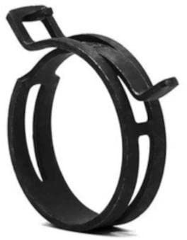 OC-PRO Collier de serrage à ressort pour durite Ø Nominal 20 Noir