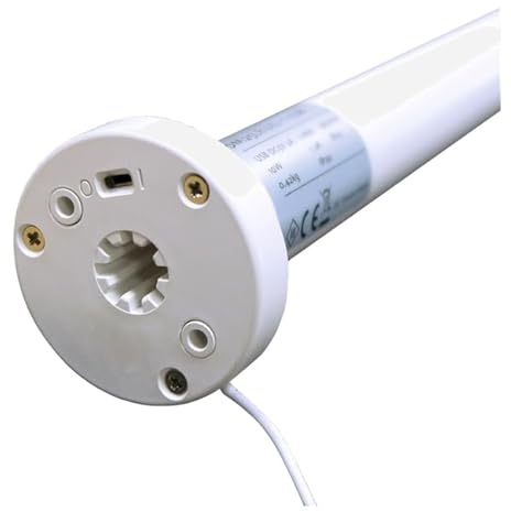 Dieffematic Motore Tubolare CAME EDISON B3 - Automazione Tapparelle Wireless 12V DC con Batteria - Finecorsa Elettronico Ø 25