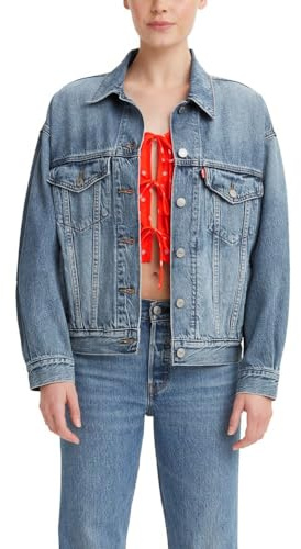 Levi's Women's 90s Trucker Jacket (Also Available in Plus), (New) Turning Heads XS
