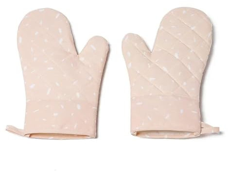 2pcs Microonde Guanto Houshold Antiscivolo Cotone BBQ Forno Guanti Guanti Da Forno Guanti Da Forno Resistente Al Calore Presine Da Cucina Guanti Da Forno In Silicone