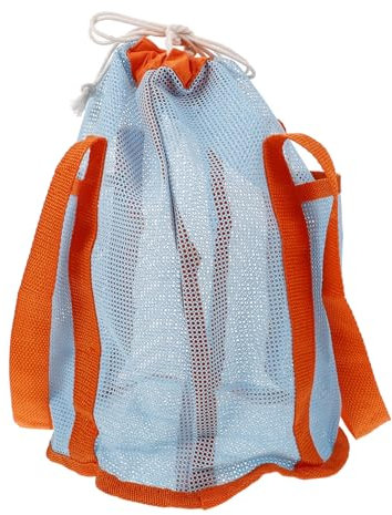 Veemoon Strandspielzeug Aufbewahrungstasche Für Junge Mädchen Große Netz-strandtasche Robuste Tragetasche Für Sandspielzeug Vielseitige Reisetasche Für Strandabenteuer Farbenfrohes