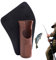Krmoau Funda para caña de Pescar – Soporte de Barra para cinturón de , Soporte de inserción, Accesorio para Caminatas, Puentes