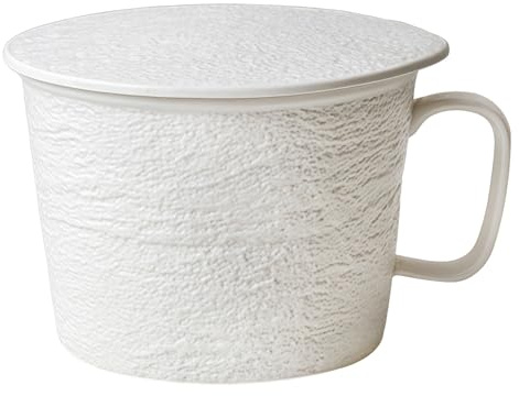 Bol à soupe avec poignée et couvercle, pour nouilles instantanées, 700 ml, flocons d'avoine, salade, soupe, céréales