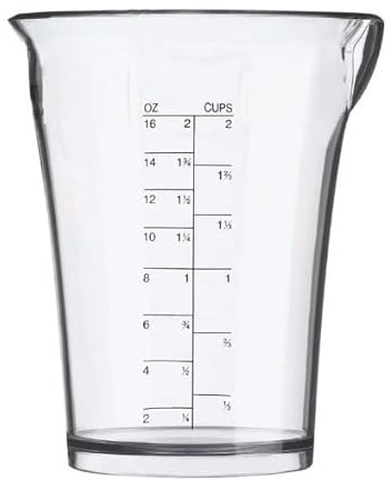 Bicchiere dosatore da 500 ml, compatibile con frullatore a immersione CSB-79 CSB79MC