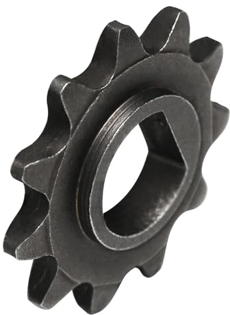 25H 11T Motor Sprocket 10mm High Strength Steel H Hole Pinion Gear for MY1020 High Speed Motor, Chain Drive Gear Replacement for Electric Scooter Go Kart Mini Bike ATV DIY E-Bike Projects
