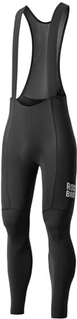 ROCKBROS Cuissard Vélo à Bretelles Homme Long, Respirant à Séchage Rapide, Peau de Chamois Confort Longue Distance, Détails Réfléchissants, Cyclisme Route Printemps Été M