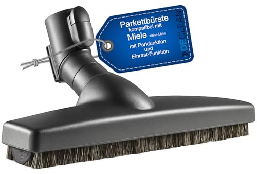 DeClean Parkettbürste kompatibel mit Miele Staubsauger Complete C2 Serie - Extra Breite 35mm Düse - Hochwertiges Ersatzteil für Parquet Twister XL SBB 300-3 PQ, 400-3