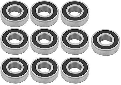 10 Stück Kugellager Rillenkugellagern 6203-2RS 17x40mm geräuschlos langsam laufend stabile Leistung für DIY Motoren Drehbänke 3D-Drucker