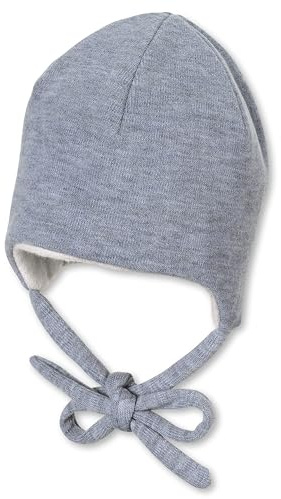 Sterntaler Unisex barnmössa baby beanie mössa melange, Bläckblå, 57