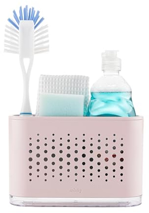 Minky Slimline Sink Tidy, Sink Caddy with Removable Drip Tray, UK Made
